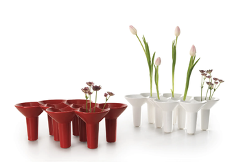 KABO - Glazed porcelain stoneware umbrella stand / vase by Caimi Brevetti - view 3